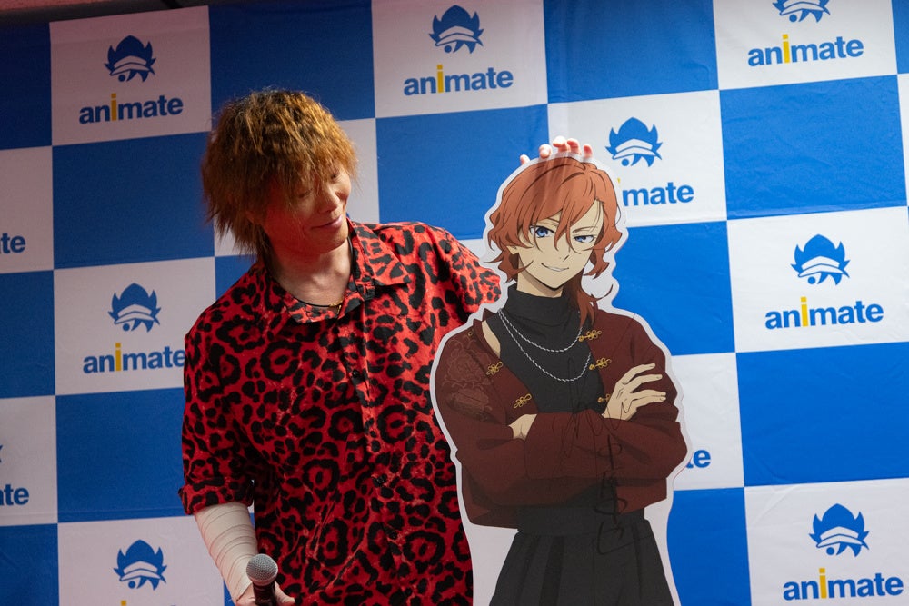 セレモニーでの谷山紀章さん